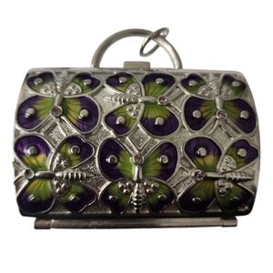 NWOT! Vintage Judith Leiber Pill Box